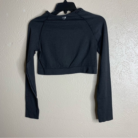 Gymshark Vital Seamless Crop Long Sleeve
Top black Marl - Picture 5 of 7
